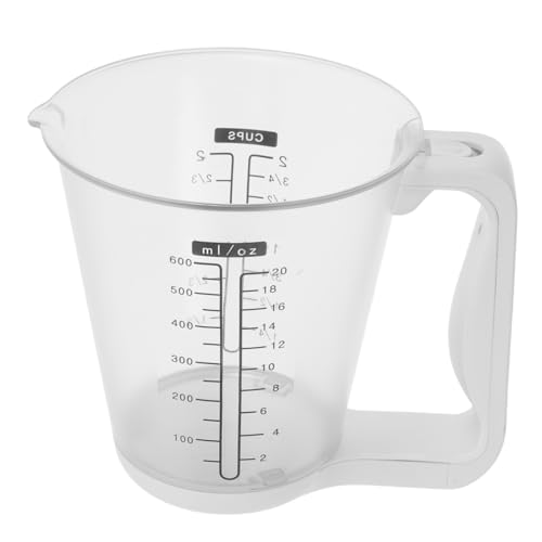 iplusmile Bilancia Per Alimenti Con Misurino Display Lcd Chiaro Misurazione Temperatura e Volume Adatta Per Cucina e Casa