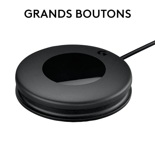 Logitech G Adaptive Gaming Kit For Access Controller, commandes personnalisables haute performance conçues pour la manette Access pour consoles PS5, 8 boutons et gâchettes - Noir