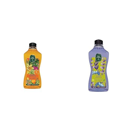 Eyüp Sabri Tuncer Doğal Zeytinyağlı Sıvı Sabun, Bodrum Mandalinası, 1,5 L Pet Şişe (1 x 1500 ml) xEyüp Sabri Tuncer Doğal Zeytinyağlı Sıvı Sabun Alaçati Lavantasi 1,5 L Pet Şişe (1 x 1500 ml)