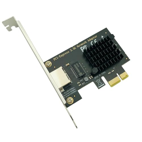 Tarjeta de Red PCI Express 2.5Gbps Ethernet Gigabit PCIE LAN 1 Puerto RJ45 para Intel I225V para PC de Escritorio miniatura 6