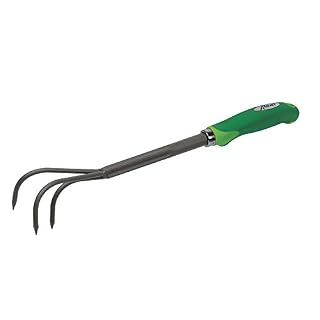 RIBIMEX griffe 3 dents acier 35 cm pour pots et massifs
