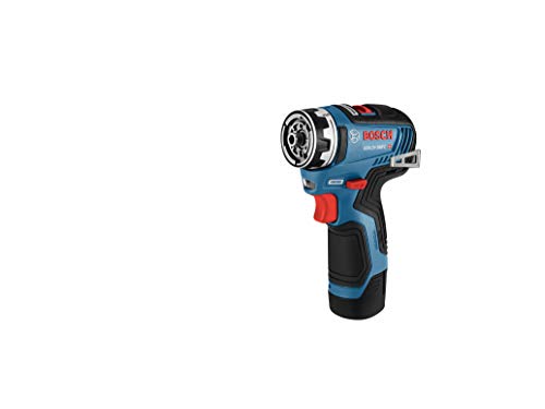 Bosch Gsr12V-300Fcb22 12V Max Ec Brushless Flexiclick 5-In-1 Drill/Driver System With (2) 2.0 Ah Batteries #TOP5
