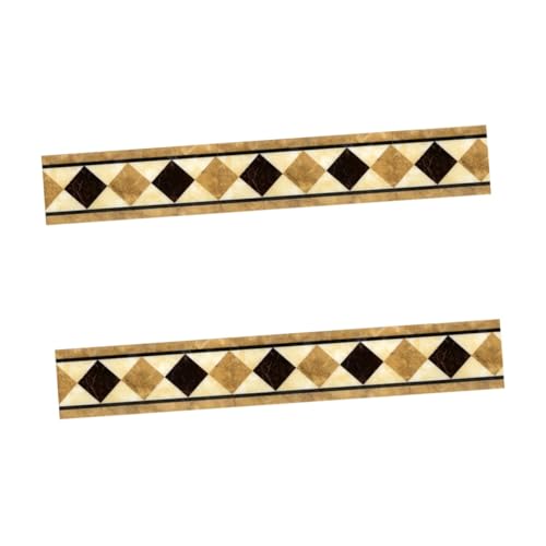 Housoutil 2 Unidades decoração de adesivo de parede forro de prateleira de papel de parede adesivos