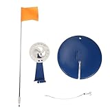 Contenu de l'emballage : L'emballage comprend six bases, six drapeaux, six tiges de support et un sac de rangement. Les autres accessoires et outils doivent être préparés séparément.