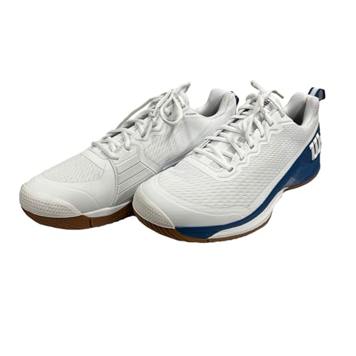 Image of Wilson Men's Rush Pro 4.5 White Deja Blue Gum 10.5 Medium