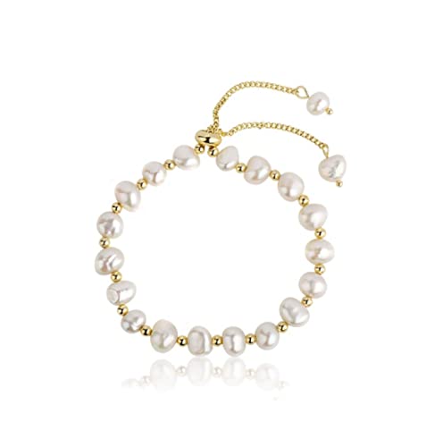 Bracelet perles d'eau douce baroques bijoux tendances pour femme