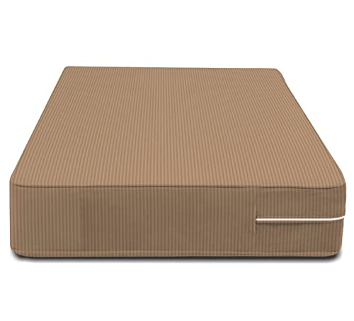 Image of BSB HOME Premium Cotton Mattress Cover /Protector with Zipper Chain|Provides All Around Protection with 360 Encasing |King- 78 x 72 inches (6 x 6.5 ft) - Pack of 1 -Beige