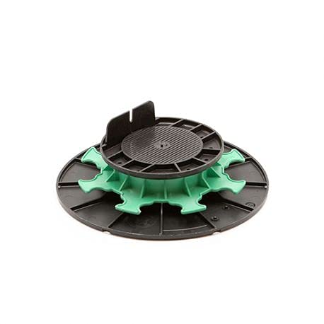 Jouplast – Lot de 11 Plots Terrasse pour Lambourde Réglable 40-60 mm | Pose Facile Sans Béton | Réglage Millimétrique, Résistant +1 Tonne, Conforme DTU...
