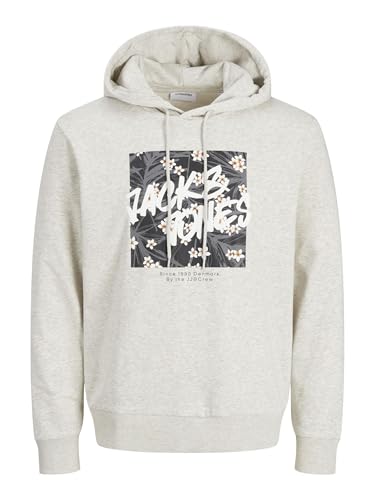 JACK & JONES Jjhawaii Shape Sweat Hood, Color Blanco, L...