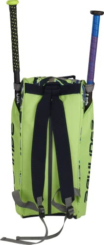 Image of Rawlings Kids' Duffel, Neon Green, Standard