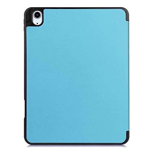 Lobwerk Smart Cover for Apple iPad Air 4 (4th Generation) A2072 / A2316 / A2324 / A2325 10.9 Inch 2020 Case Protective Cover Stand Case Light Blue - Image 2