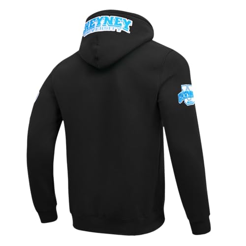 Image of Pro Standard Mens College Classic Chenille Cotton Double Knit Full Zip Hoodie