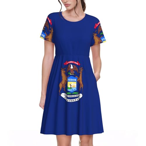 Robe d'été Michigan State, une liberté vestimentaire unique pour vos moments de fête