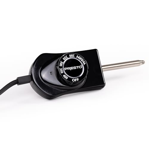 Presto 07061 22-inch Electric Griddle With Removable Handles, Black, 22-inch