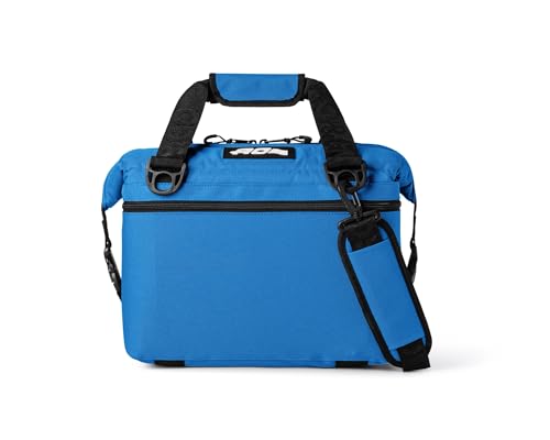 AO Coolers Original Soft-Sided Cooler Bag, Leak-Proof, Insulated, Lightweight, Royal Blue, 12-Can