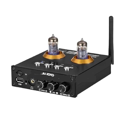 Mini 5.0 Tube Preamplifier HiFi Stereo Receiver USB Player Audio Headphone Amplifier