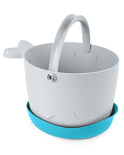 Image of Skip Hop Baby Bath Toy Filled Bucket, Bath Toy & Bucket Gift Set, Grey