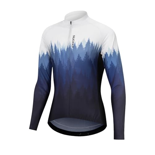 Maillot de cyclisme pour sorties matinales et entraînements sur route NUCKILY