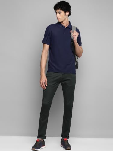 Image of Allen Cooper Skinny Low Rise Power Stretch Denim Chinos Type Jeans for Men