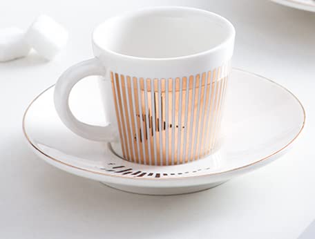 Magic Reflecting Mirror Cup and Saucer Set (90ML, Bird)