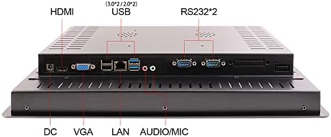 Miniatura 4 de LEANGLE 15 pulgadas 4 3 Industrial integrado panel táctil PC todo en uno, pantalla táctil capacitiva, Intel CORE i5-3210Mi5-4200Ui7-8565ui5-10210U,