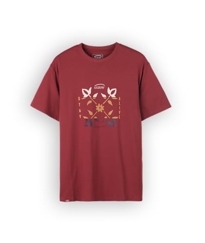 OXBOW Tee-shirt manches courtes CROSS Hiver 2025 Manches courtes, Col rond, Motif sur l'avant