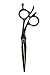 Kamisori Beauty - Black Diamond III Professional Haircutting Shears Set with Texturizer - Choose 5.0, 5.5, or 6.0 (5.5)