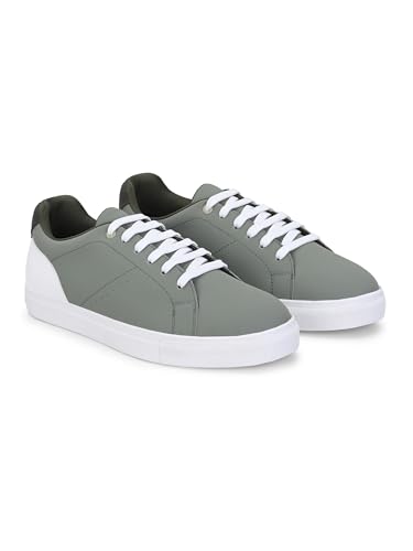 Image of Centrino Women Casual Shoes | Colorblock Sneakers with Ultra Soft Cushion Lace-Up Shoes All-Day Comfort | Trendy & Lightweight Design | Low Top Flat Sole(7611)