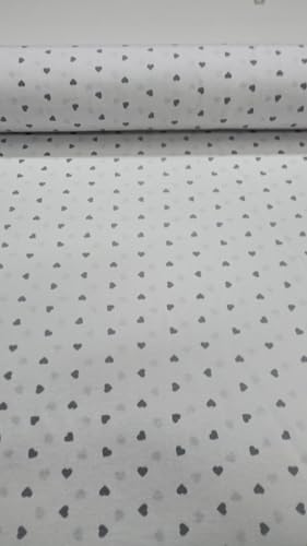 Loneta Estampada Kae Positivo gris. Ancho 2.80 metros.