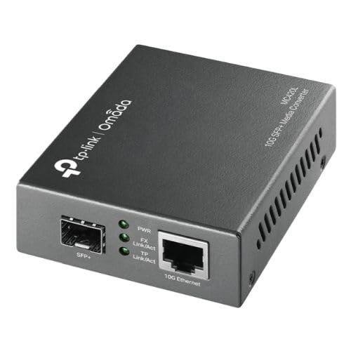 Tp-Link MC420L Omada 10G Multi-Gigabit SFP Media Converter Auto-Négociation de H