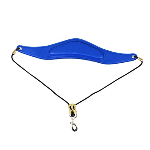 ERINGOGO 1Pc Thickened Saxophone Neck Strap Comfortable Blue Saxophone Belt for Alto and Tenor Saxophones Fit Durable Material