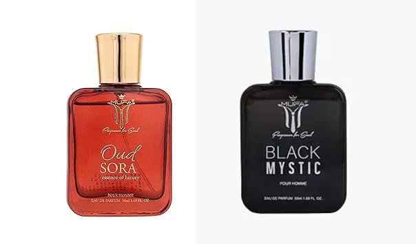 MUFA Oud Sora & Black Mystic Mysterious Parfum Seductive Fragrance For Men Bold Enigmatic Scent For Unforgettable Impressions Captivating Scent For Sophisticated Rich Deep Notes For A Commanding Aura