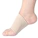 Produktbild Arch Support Sleeves / Socken mit Comfort Gel Pad für Plantar Fasciitis, Kompression Fußgewölbe Bandagen Korrektur und Adhesive Pad Silikon Einlegesohle für Fußballen, Plattfüße, Schmerzlinderung