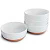 Mora Ceramic Flat Bowls Set of 4-25 oz- For Soup, Salad, Rice, Cereal, Breakfast, Dinner, Serving, Oatmeal, etc - Microwave, Dishwasher and Oven Safe Porcelain Bowl for Eating and Kitchen - Vanilla Mora Ceramic Flat Bowls Set of 4-25 oz- For Soup, Salad, Rice, Cereal, Breakfast, Dinner, Serving, Oatmeal, etc - Microwave, Dishwasher and Oven Safe Porcelain Bowl for Eating and Kitchen - Vanilla
