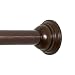 Zenna Home 775RB, Tension Shower Curtain Rod, 43 to 72-Inch, Oil Rubbed Bronze