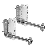 Gtouse Boat Lift Wheel Kit Adjustable Boat Lift Installation Wheel Kit Heavy Duty Boat Lift Wheel Bracket for Easy Move Your Heavy Lift