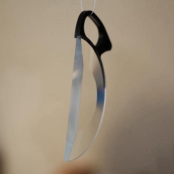 100mm Filter Split Dioptrien-Objektivfilter, Upgrade SHEJI Ghost Motion Blur Super Speed Effects Filter, Semicircular Flexible Foreground Blur Prismenfilter für Vordergrundunschärfe