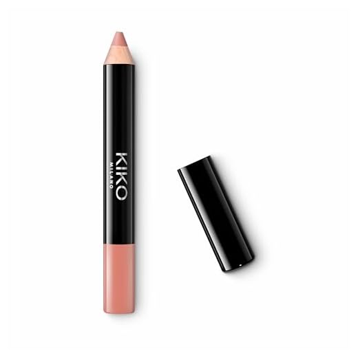 KIKO MILANO, Smart Fusion Creamy Lip Crayon, Lápis Labial com Cor, Cor 03 Golden Coral