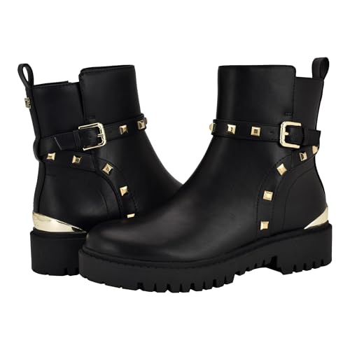 Bottine Chelsea Femme Oliy GUESS noire en cuir élégante
