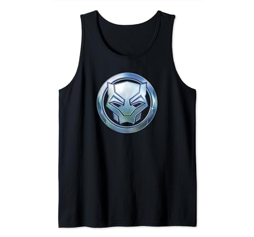 Débardeur Black Panther Marvel noir en métal pour homme adorant le style Wakanda Forever