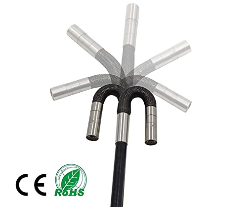 Vividia Va-855I Flexible Two-Way Articulating 1920X1080 Digital Inspection Camera Borescope Videoscope With 8.5Mm (0.335") Diameter 1M Long For Ios & Android Devices #TOP1