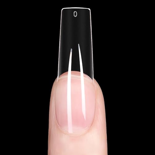 LEYKOSH Nail Glue for Press Ons, 10s Fast-Drying No U V Light Needed - Upgrade Super Strong Semi Solid Gel Nail Glue Last Up to 28+ Days & Easy to Remove, 10g*2 High Capacity for Fake & Acrylic Nail Tips