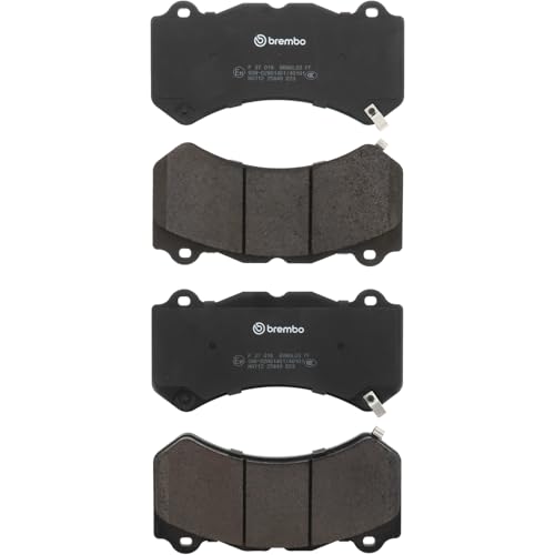 Plaquettes de frein Brembo P 37 018 contre la perte d'efficacité thermique