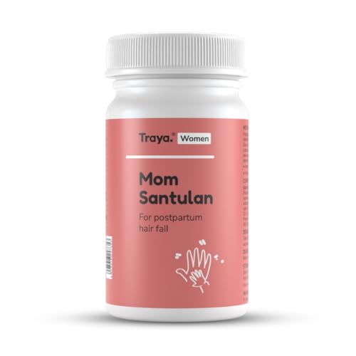 Image of Traya Mom Santulan | Ayurvedic Multi-Vitamins to Manage Postpartum Hair Fall, Menstrual Cycles, Boosts Reproductive Health and Hair Growth | Contains Vidarikand, Lodhra & Daruharidra | 120 Tablets