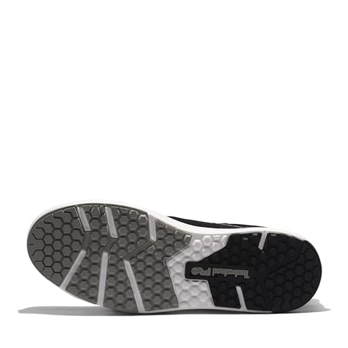 Timberland PRO Timberland PRO Men's Berkley Oxford Composite Safety Toe Industrial Casual Work Shoe, Black/White-2024 NEW, 11M