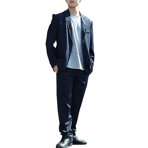 [�A�g���G365] �����Y �p���c �􂦂� �L�k ���� �ƒ����\ �X�g���b�` �e�����[�N �ݑ�Ζ� LL �l�C�r�[ sun-me-pnt-1935-ats-LL-nopa-navy