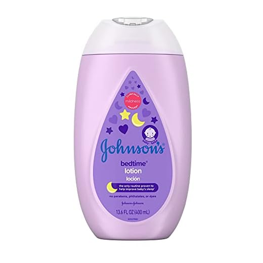 Johnson's Loção Baby Bedtime com essências calmas naturais hipoalergênica e sem parabenos, 40 ml