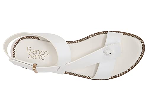 Image of Franco Sarto Womens Glenni Ankle Strap Flat Sandals