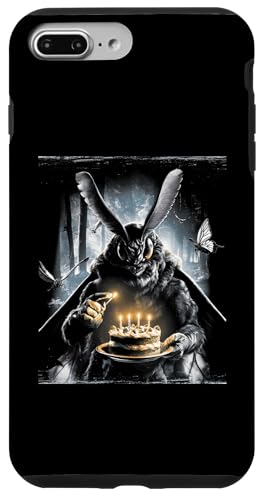 Mothman Cryptozoology Cryptid �o�[�X�f�[�P�[�L �a�����p�[�e�B�[ �X�}�z�P�[�X iPhone 7 Plus/8 Plus �p