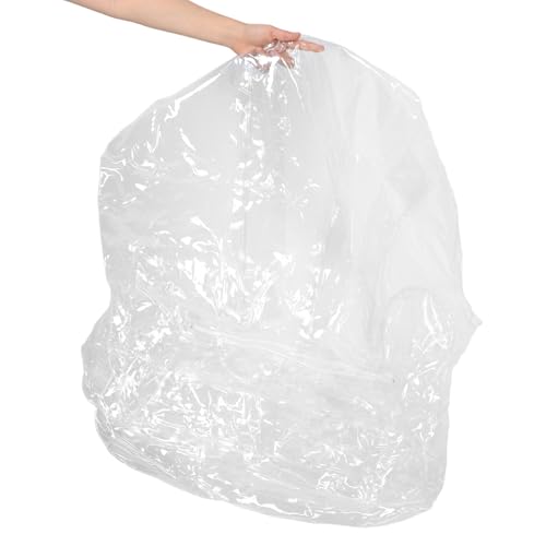 Pochette de rangement pour peluches fauteuil transparent de 80 cm - 5